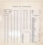 Table of Contents 1, Tulare County 1892